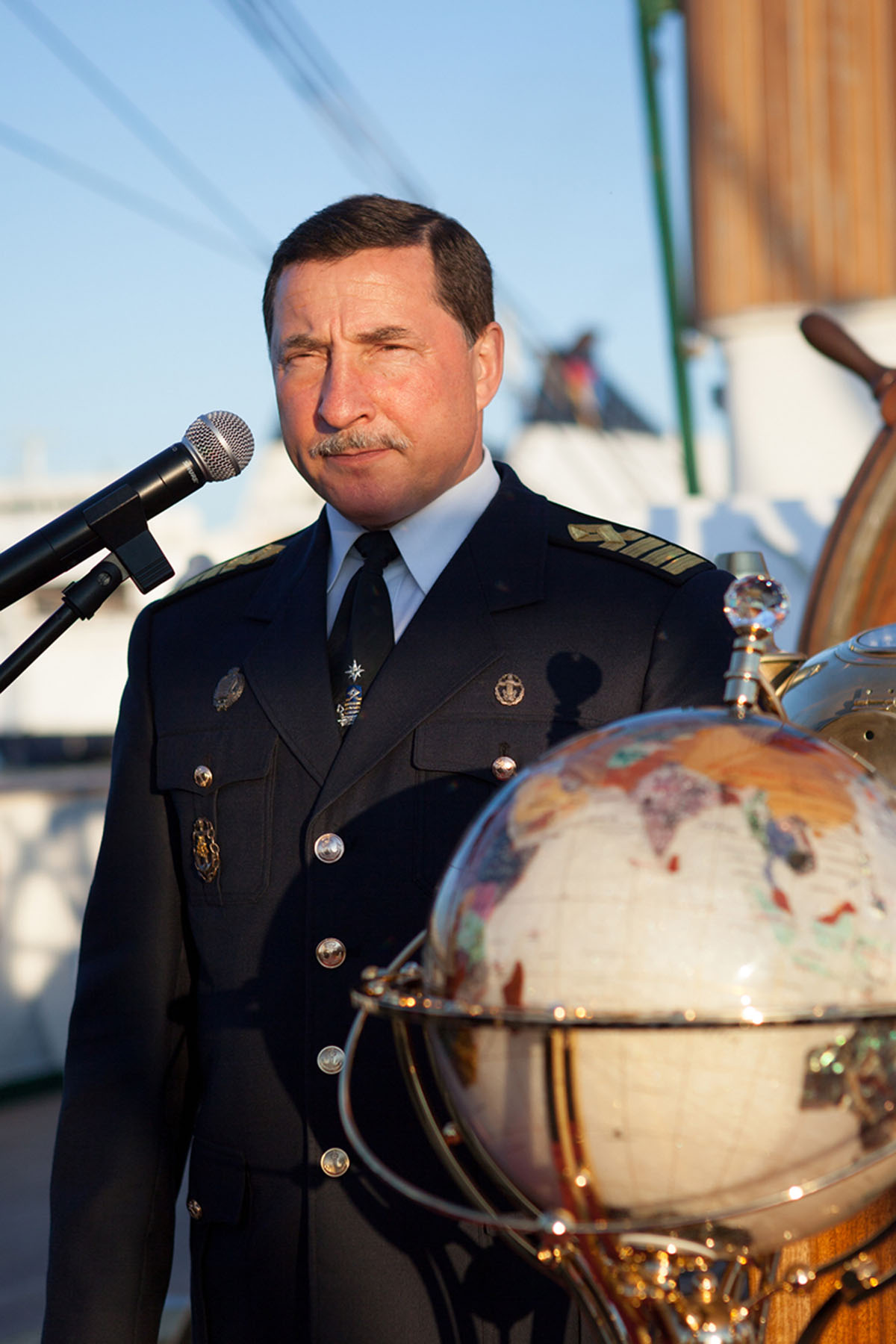 Николай Зорченко, капитан барка Седов