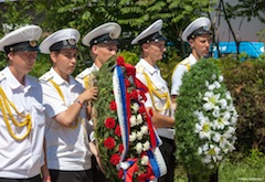 «Вечная слава советским героям» в городе Констанца.